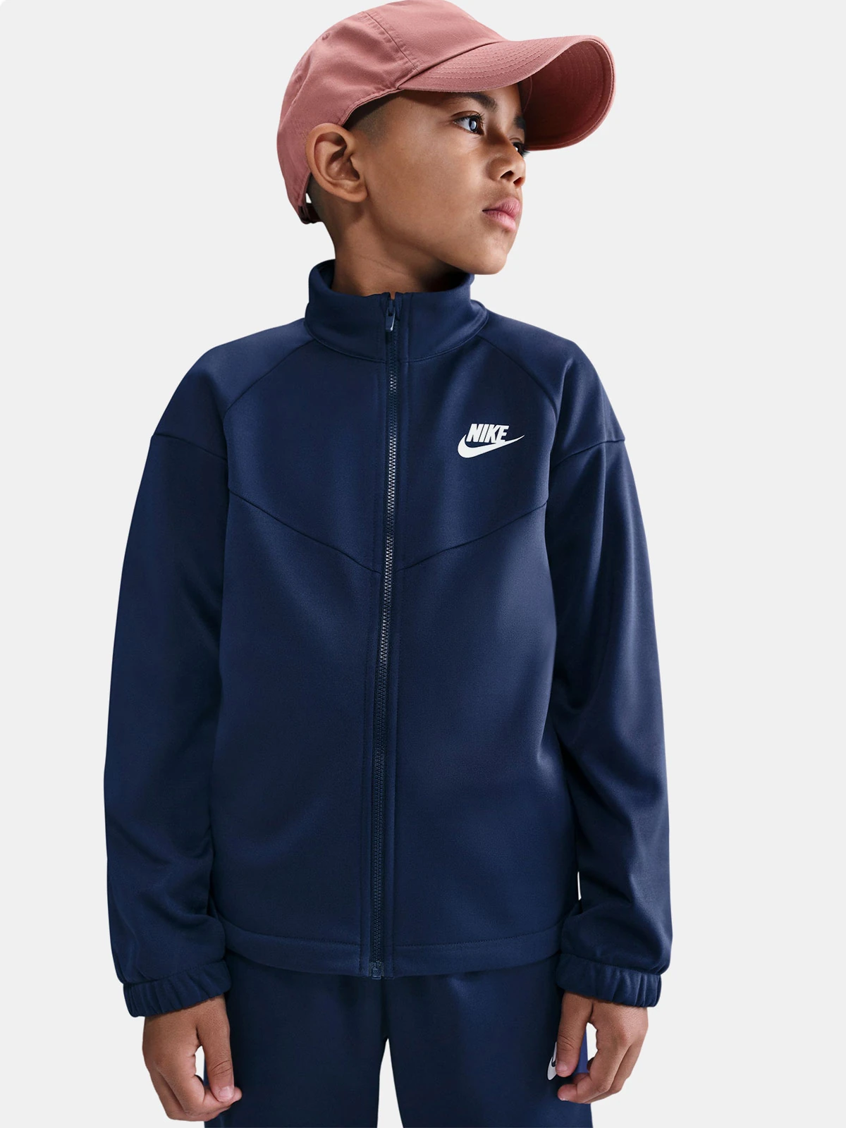 BUZO NIÑO NIKE SPORTSWEAR AZUL - 1