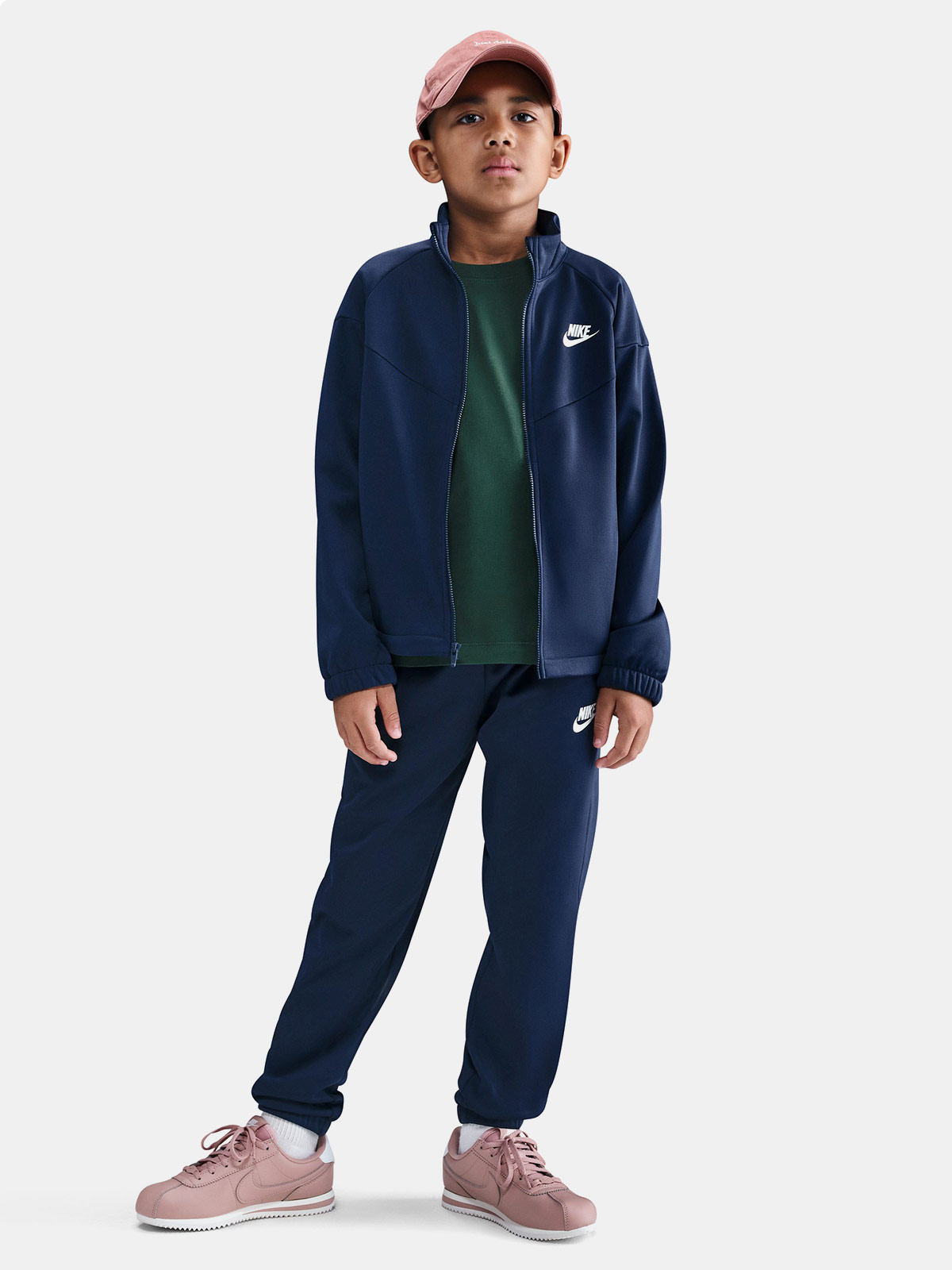 BUZO NIÑO NIKE SPORTSWEAR AZUL - 2