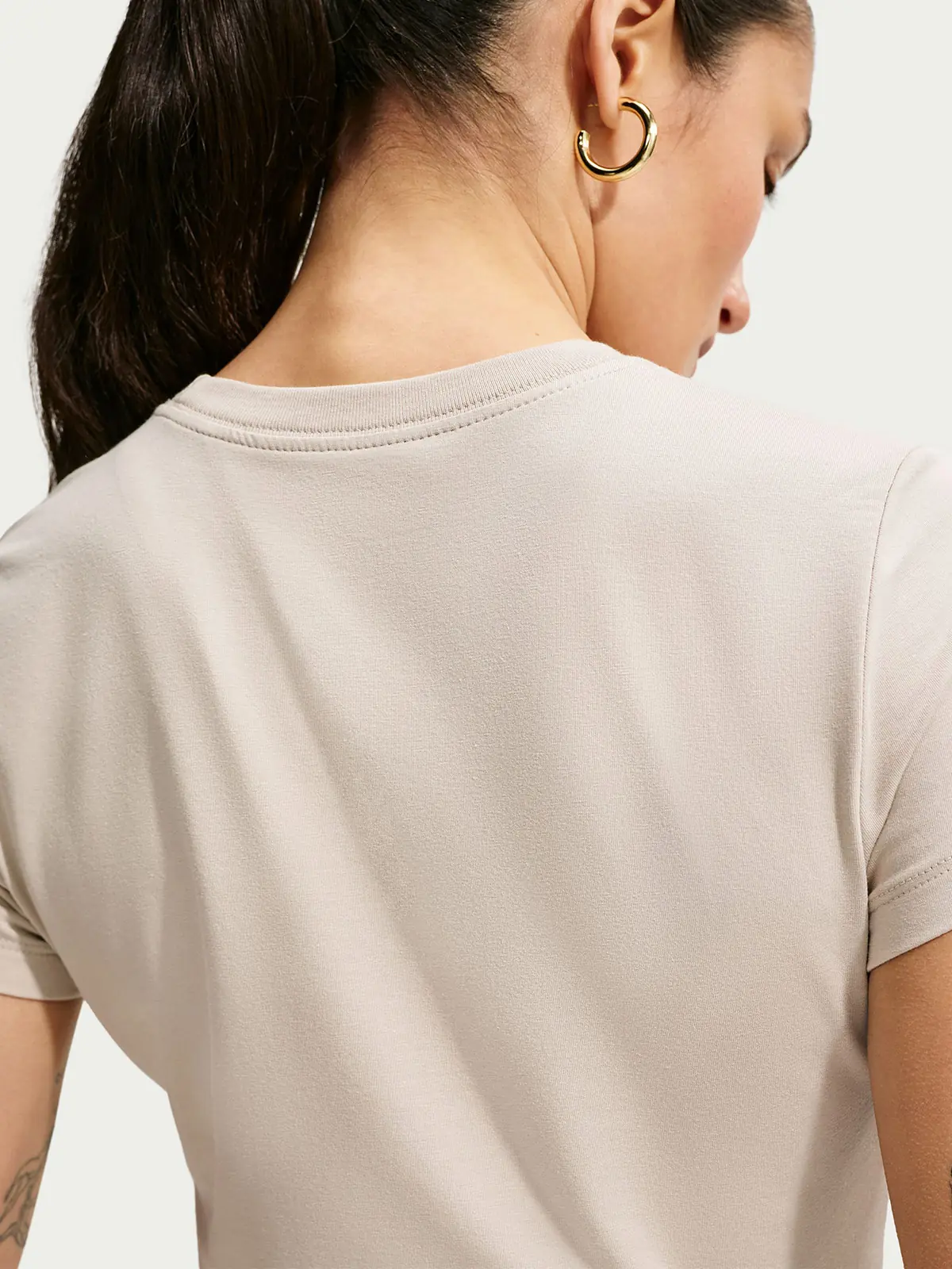 POLO MUJER NIKE CHILL KNIT GRIS - 3