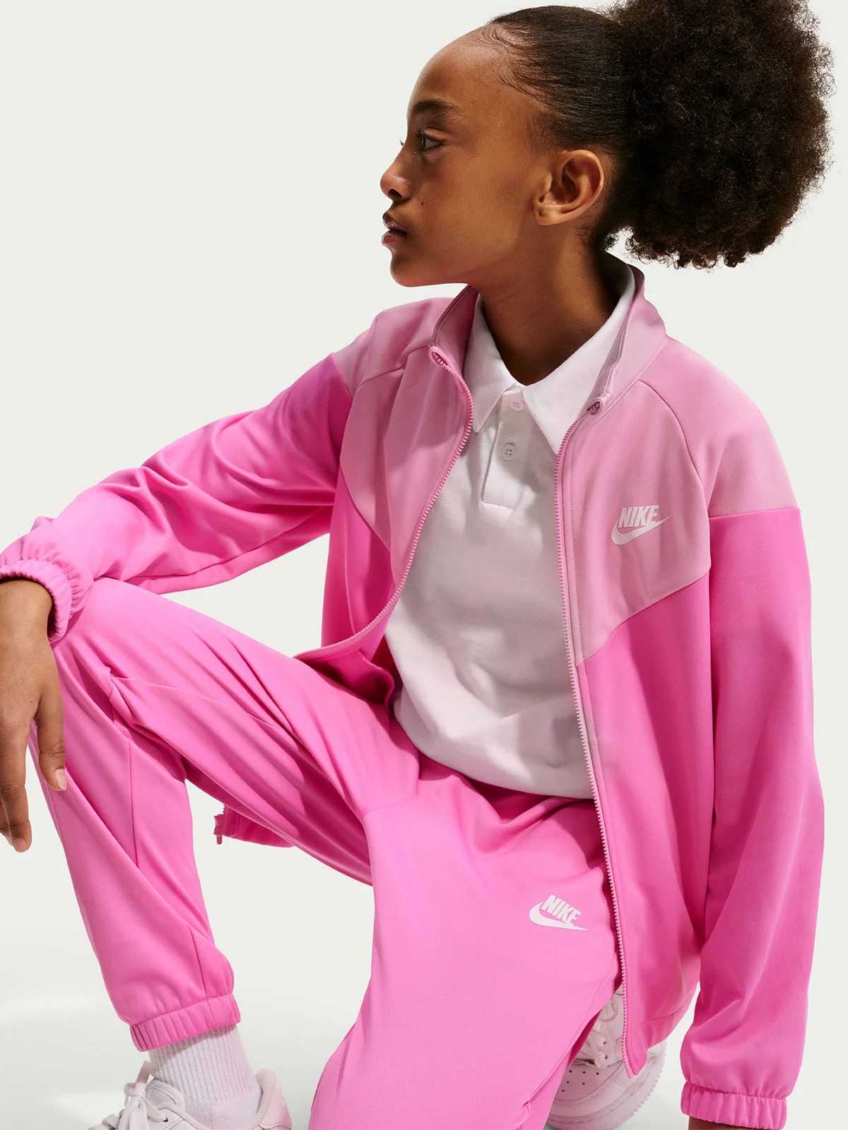 CONJUNTO NIÑA NIKE SPORTSWEAR ALGODÓN ROSADO - 3