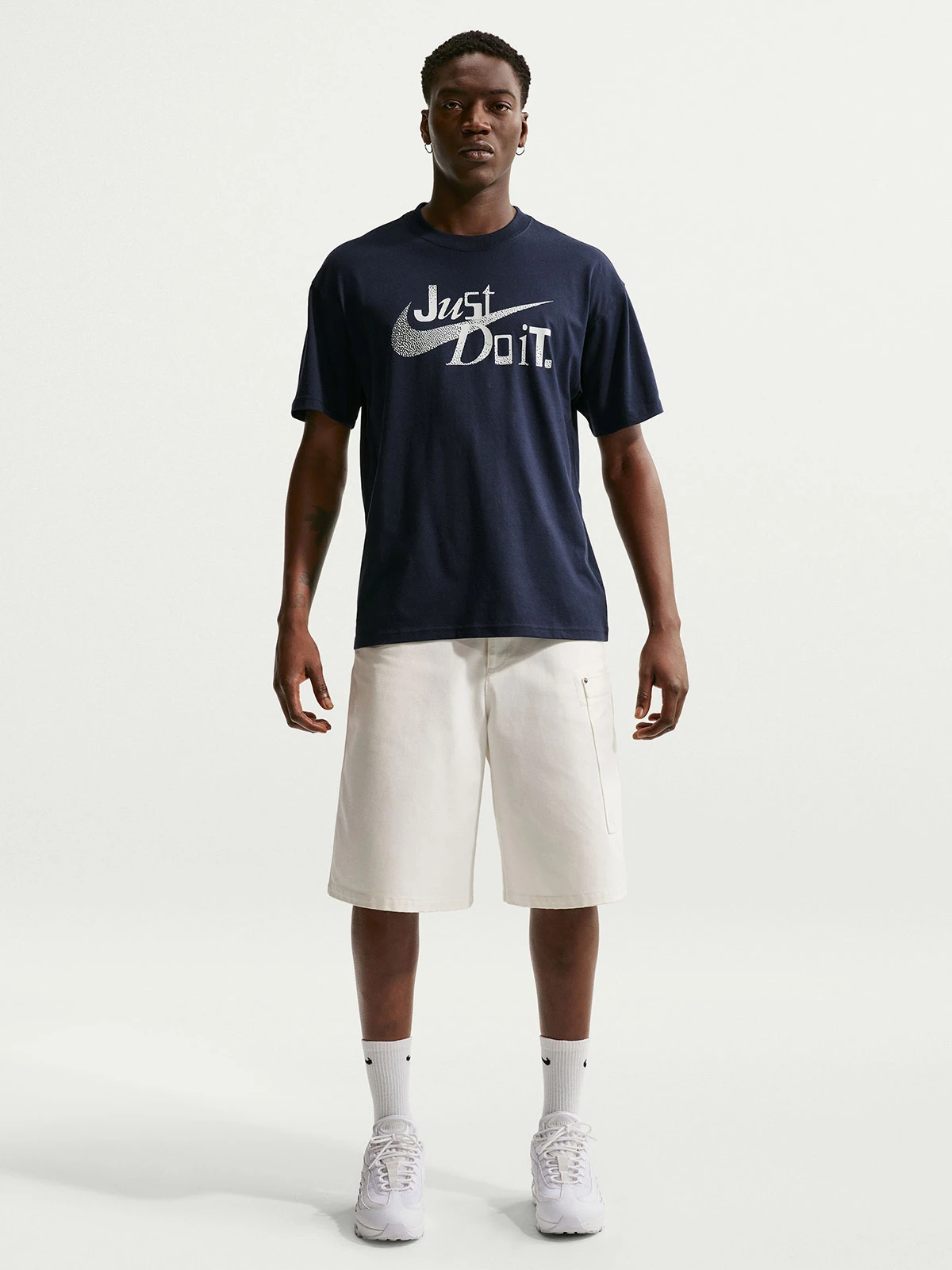 POLO HOMBRE NIKE SPORTSWEAR ALGODÓN ACERO - 1