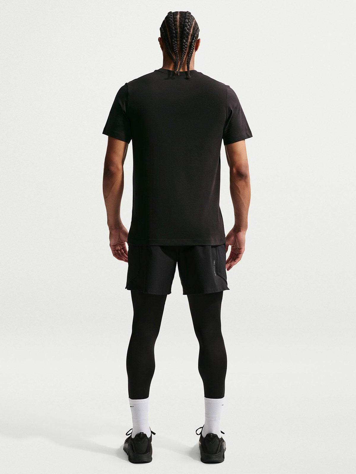 POLO HOMBRE NIKE PRO NEGRO - 2