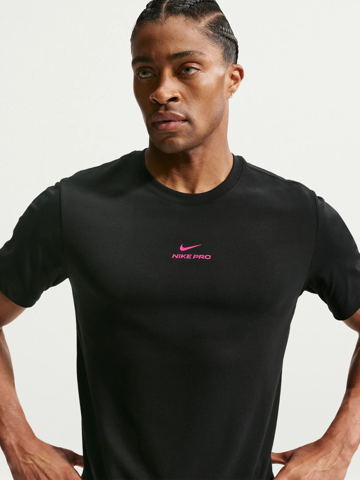 POLO HOMBRE NIKE PRO NEGRO - 3