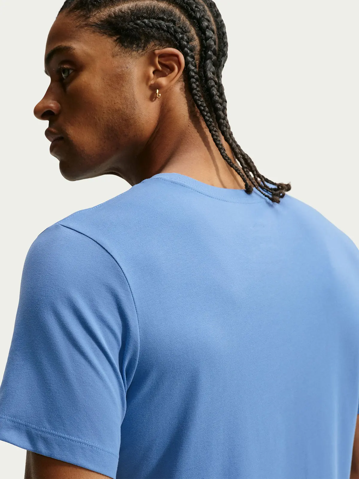 POLO HOMBRE NIKE PRO CELESTE - 5