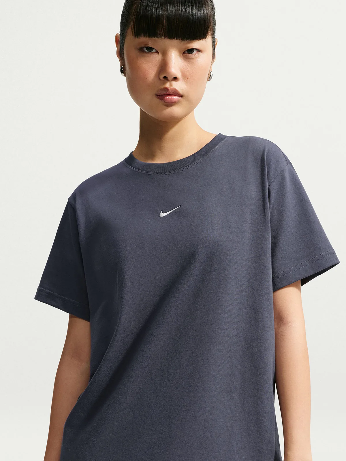 POLO MUJER NIKE SPORTSWEAR CLASSIC ALGODÓN NEGRO - 3