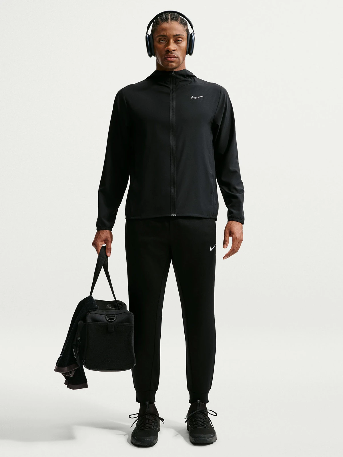 CASACA HOMBRE NIKE FORM NEGRO - 1