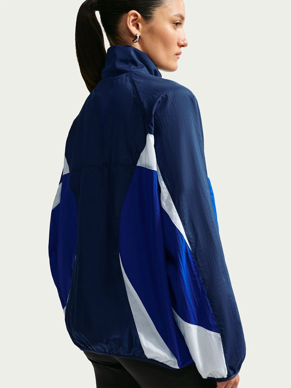 CASACA MUJER NIKE SPORTSWEAR STREET AZUL - 5
