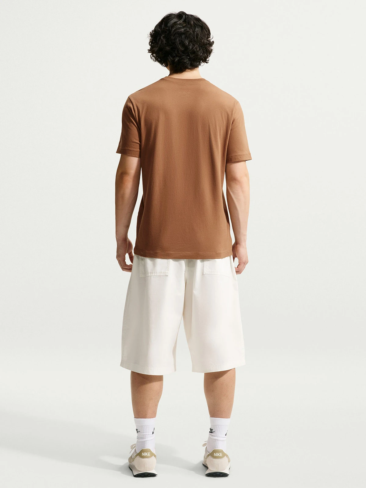 POLERA HOMBRE NIKE JUST DO IT SWOOSH ALGODÓN - 5