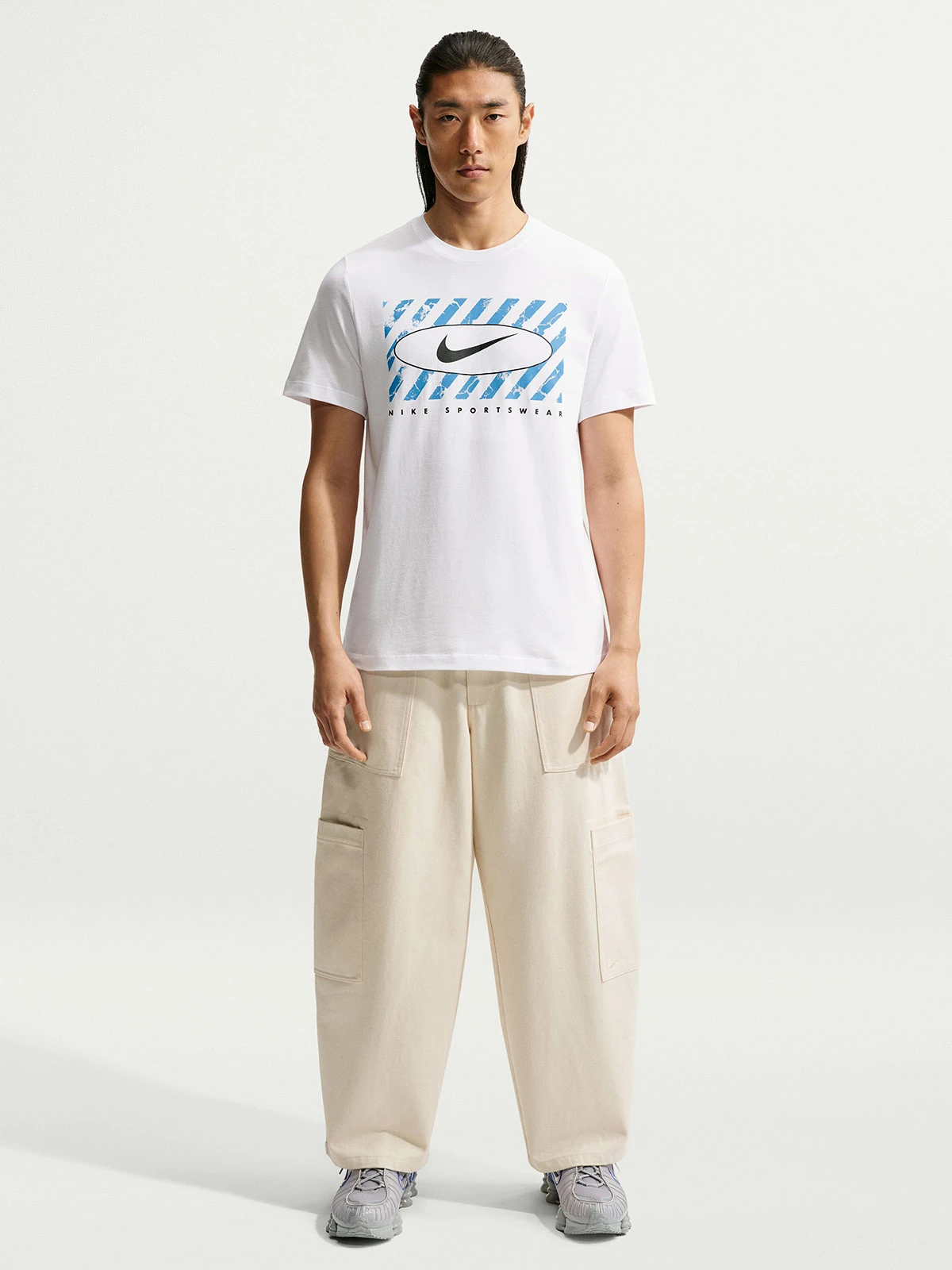 POLO HOMBRE NIKE SPORTSWEAR CLUB 6MO SWOOSH ALGODÓN - 4