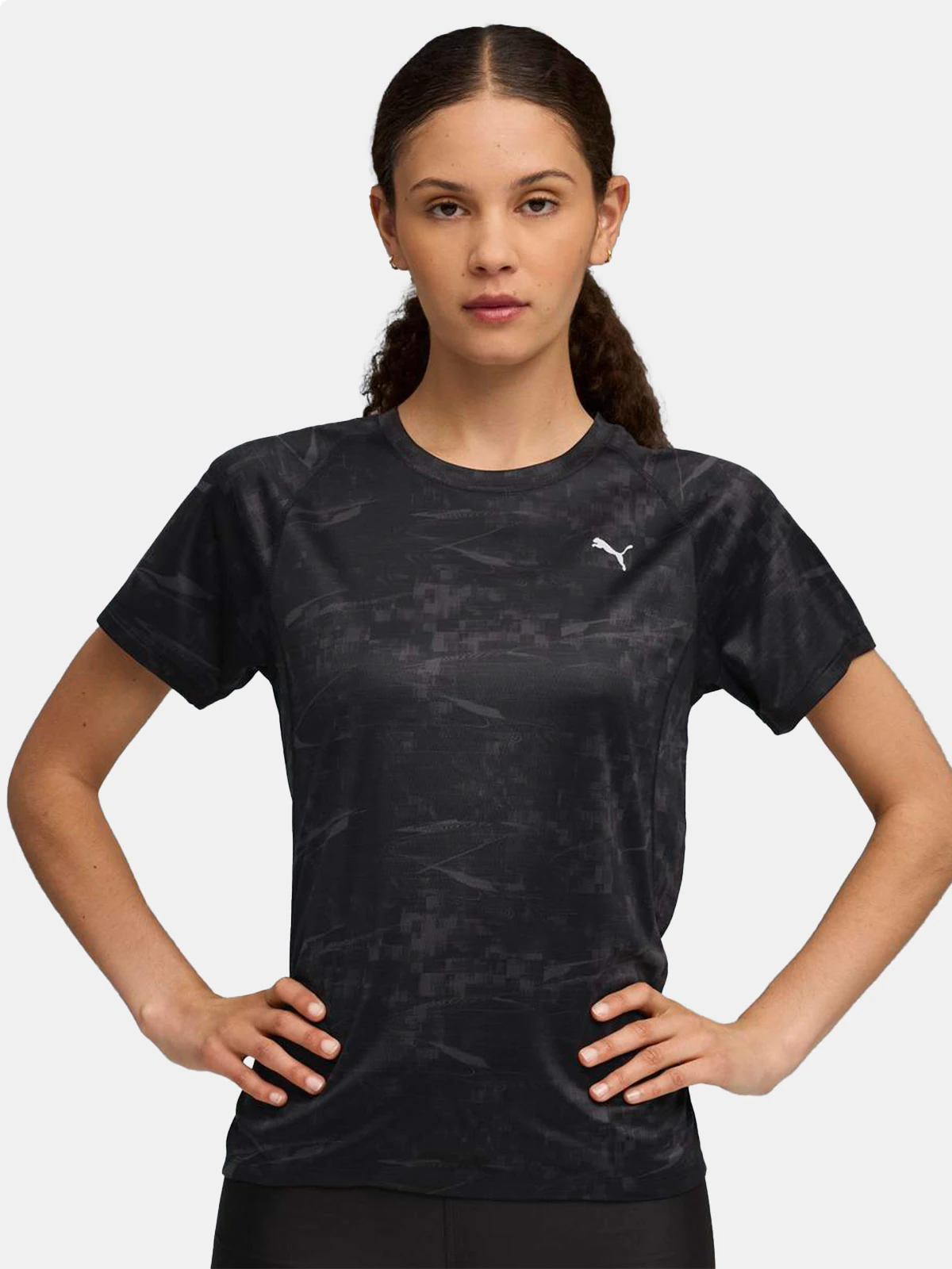 POLO RUNNING MUJER PUMA VELOCITY AOP - 1
