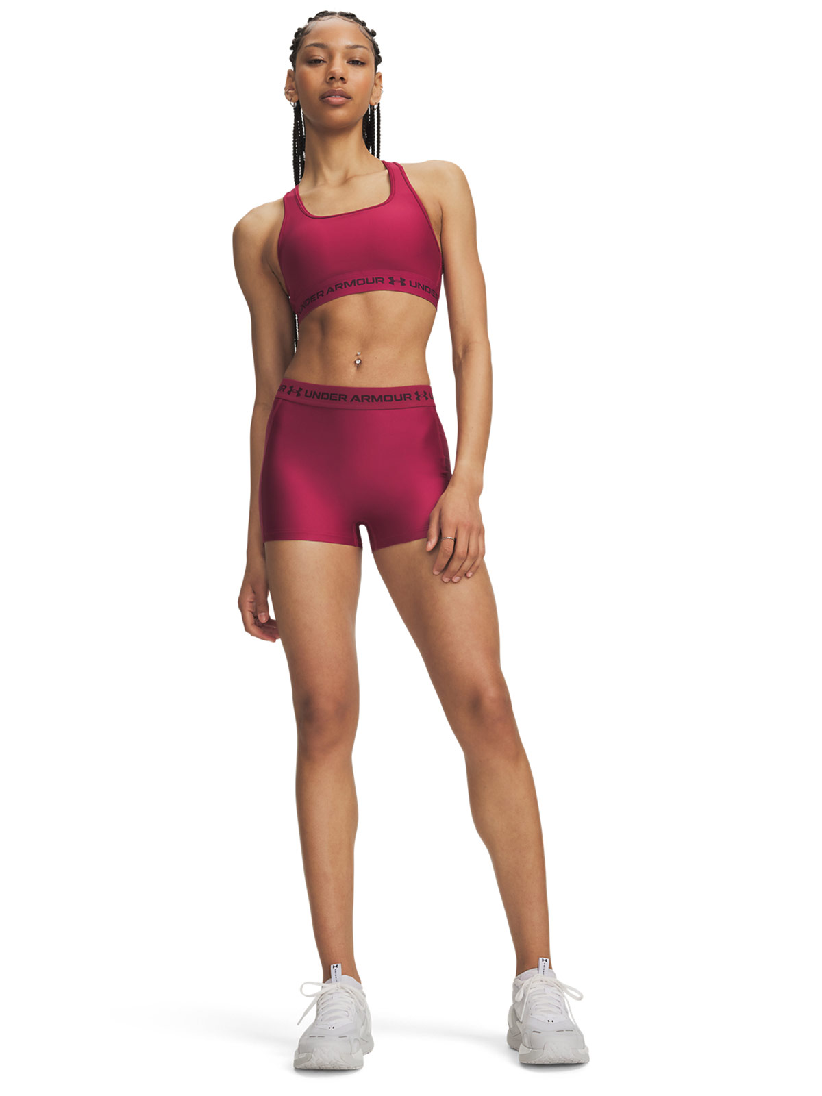 SHORT ENTRENAMIENTO MUJER UNDER ARMOUR HEATGEAR - 1
