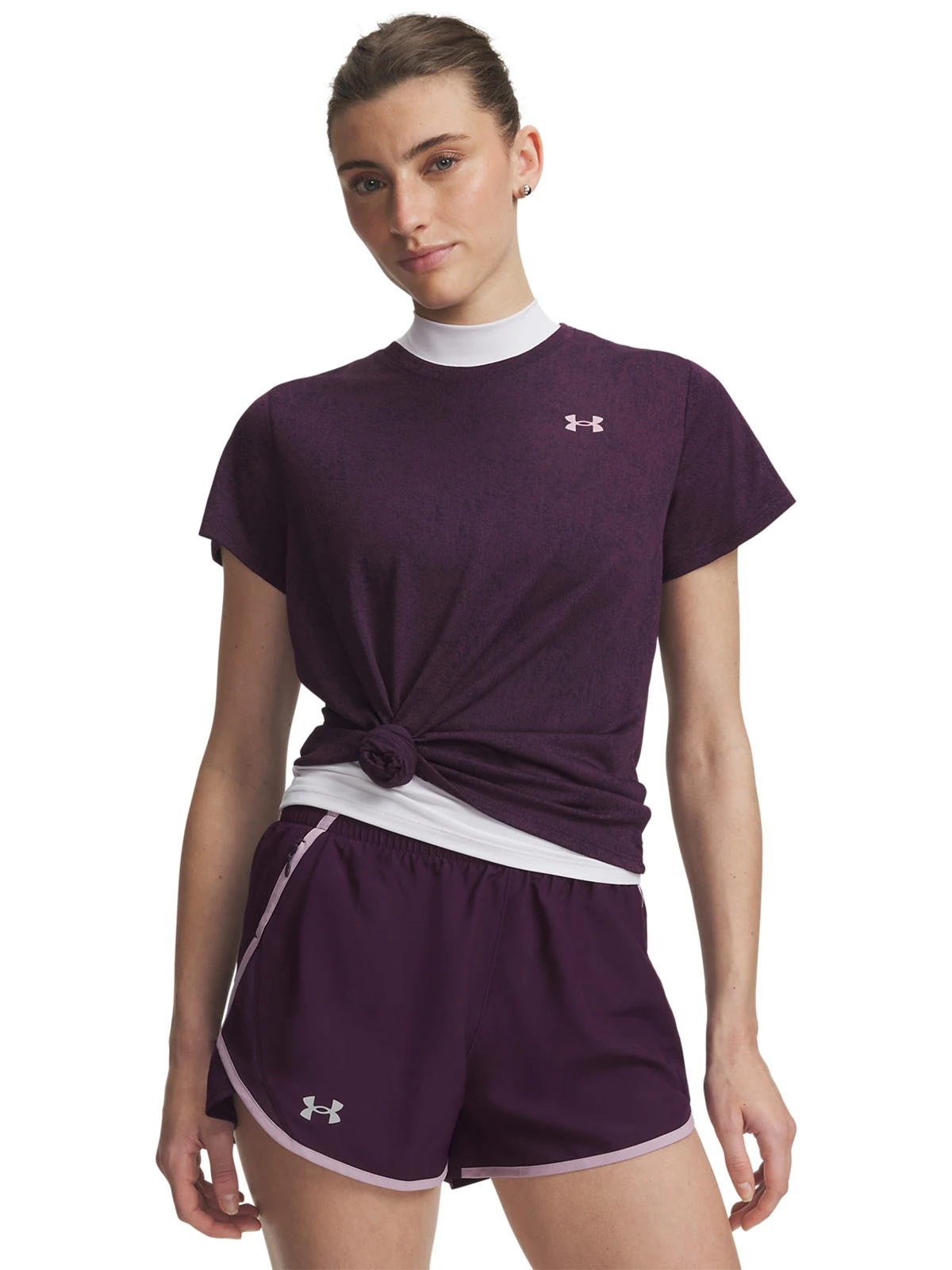 POLO ENTRENAMIENTO MUJER UNDER ARMOUR TECH PIXELATE - 1