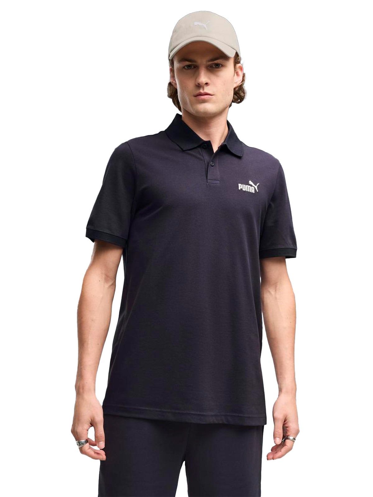 POLO HOMBRE PUMA ESSENTIALS CON LOGO NO 1 - 1