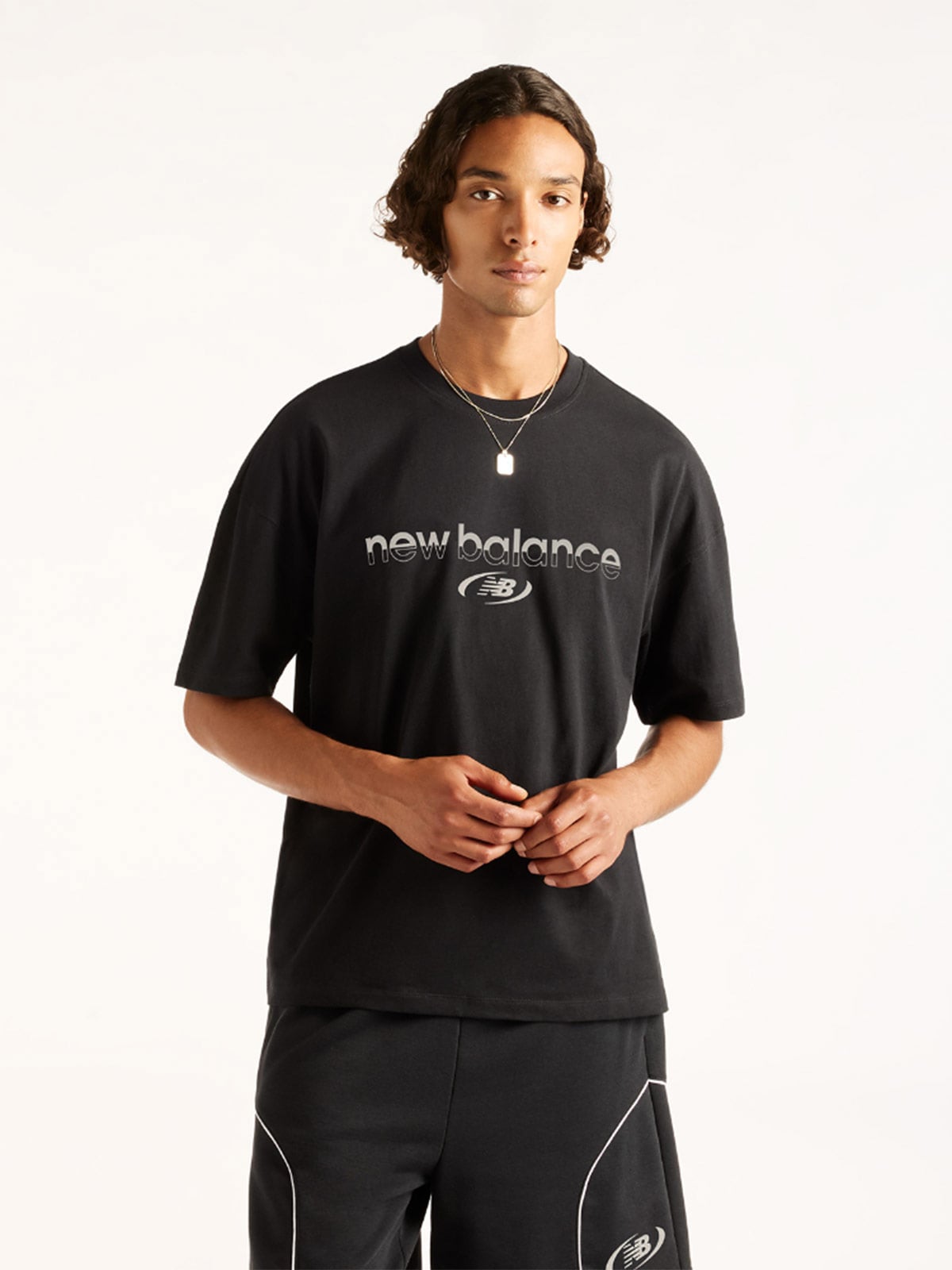 POLO HOMBRE NEW BALANCE MT6279IZBK ALGODÓN - 1
