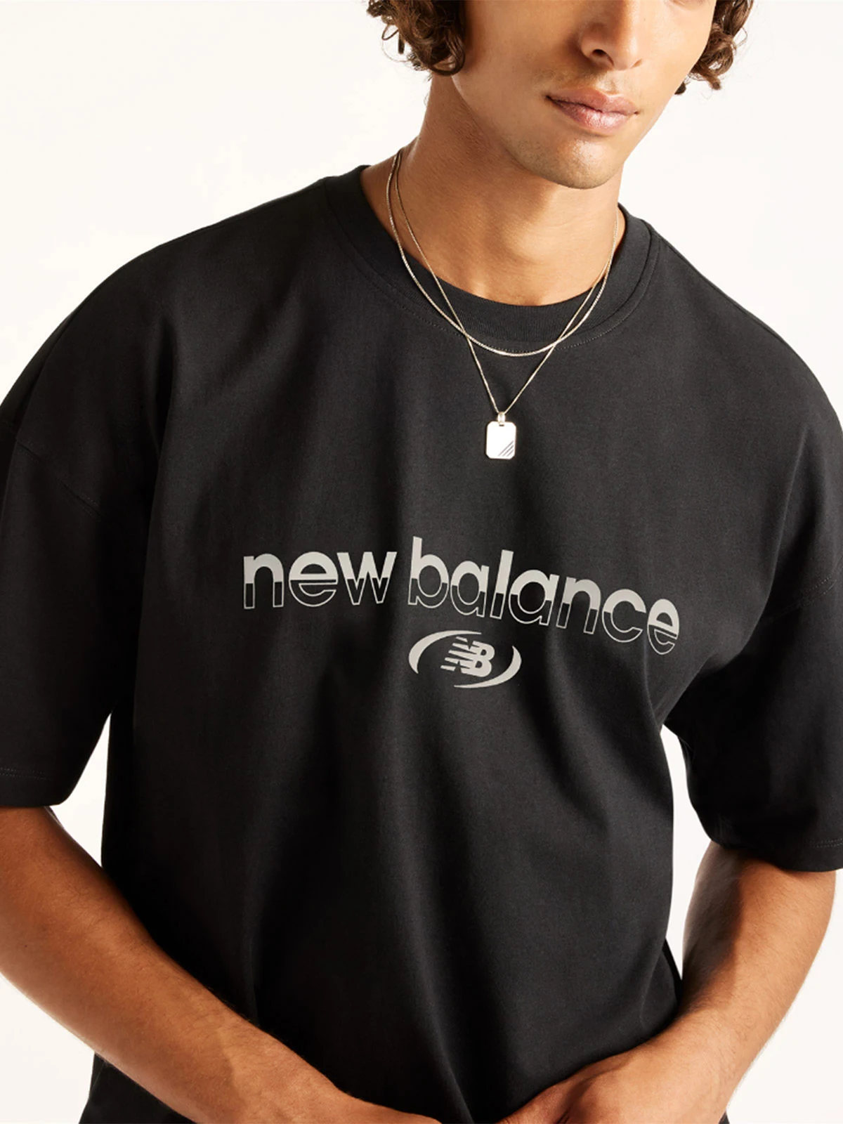 POLO HOMBRE NEW BALANCE MT6279IZBK ALGODÓN - 4