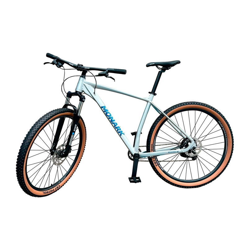 BICICLETA MONTAÑERA MONARK XTREME XC ARO 29 PLATA L - 3