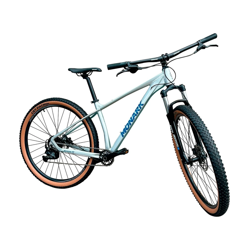 BICICLETA MONTAÑERA MONARK XTREME XC ARO 29 PLATA L - 4