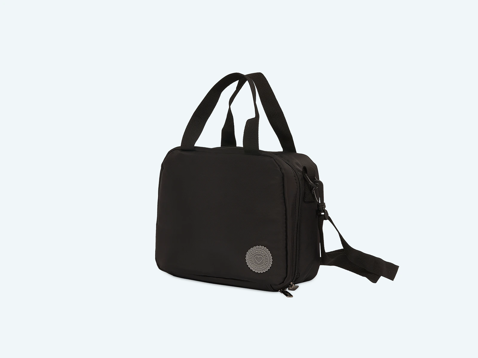 LONCHERA ESCOLAR PUFFER INDEX BLACK - 2