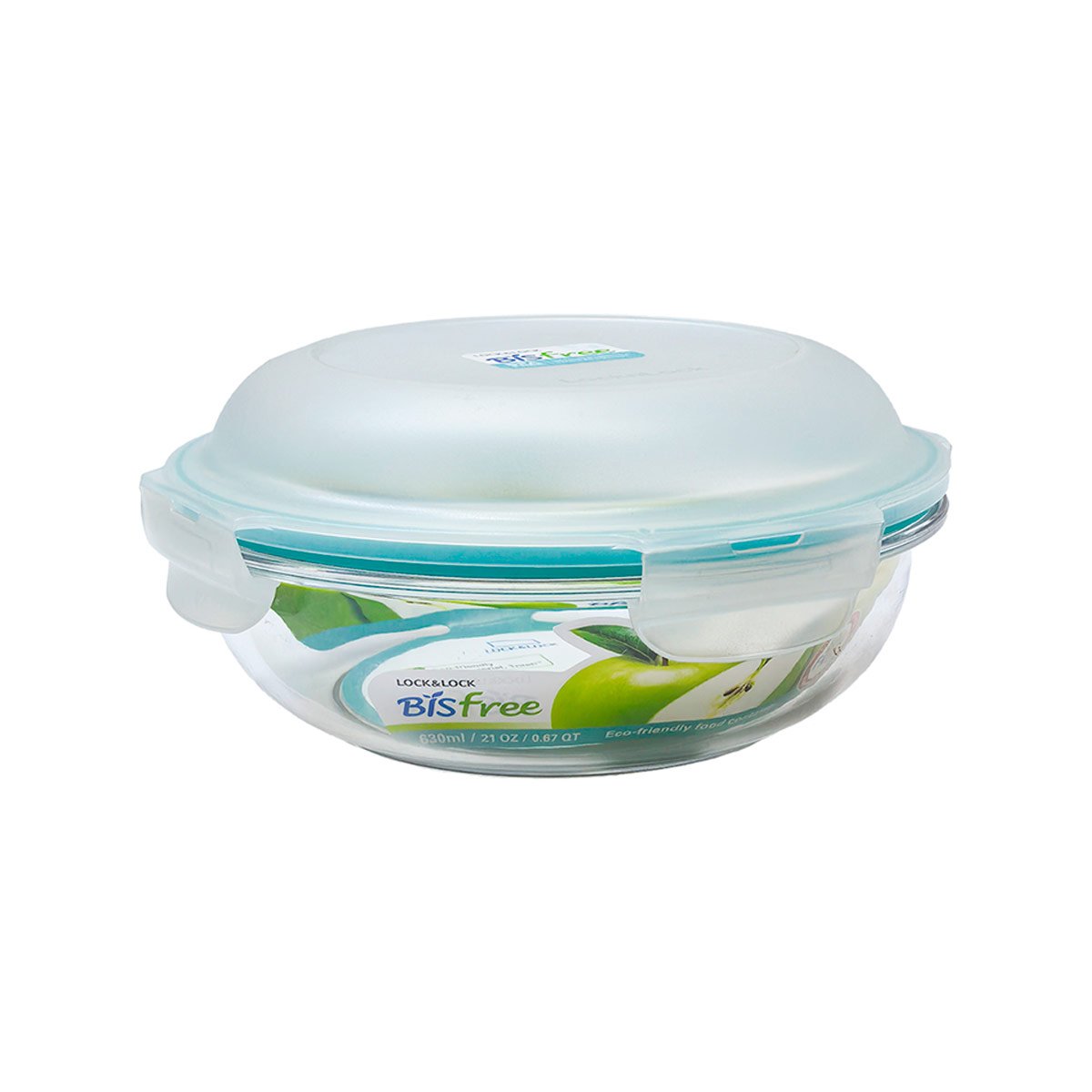 TAPER TRITÁN TABLETOP REDONDO LOCK & LOCK 630 ML DOME - 1