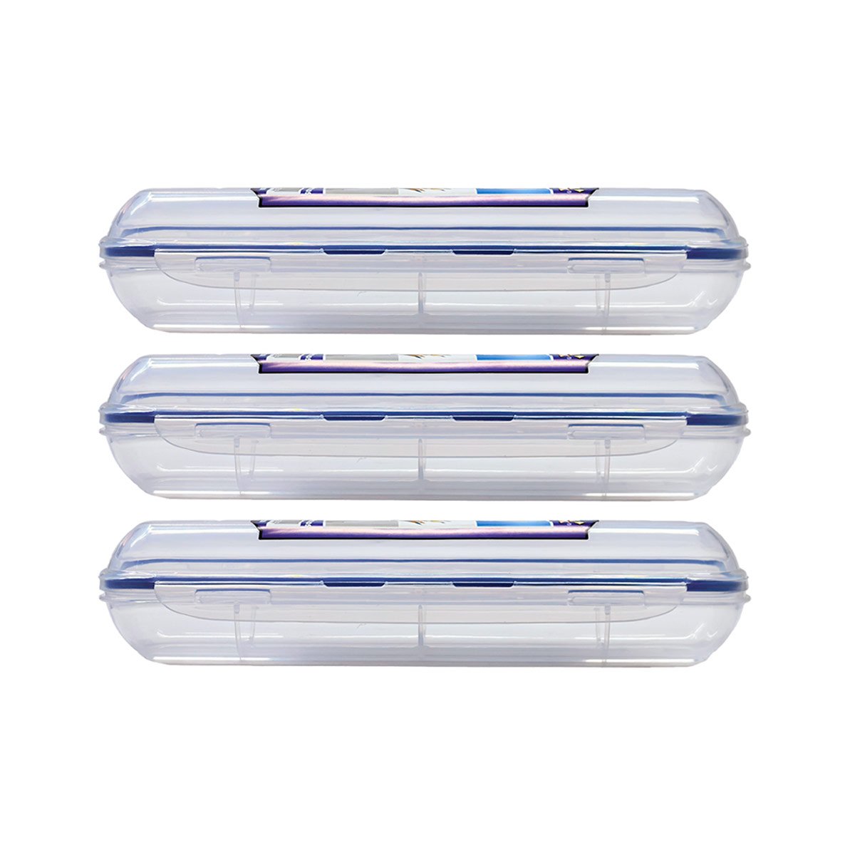 PACK X3 TAPER MULTIUSO LARGO LOCK & LOCK  22 CM - 1