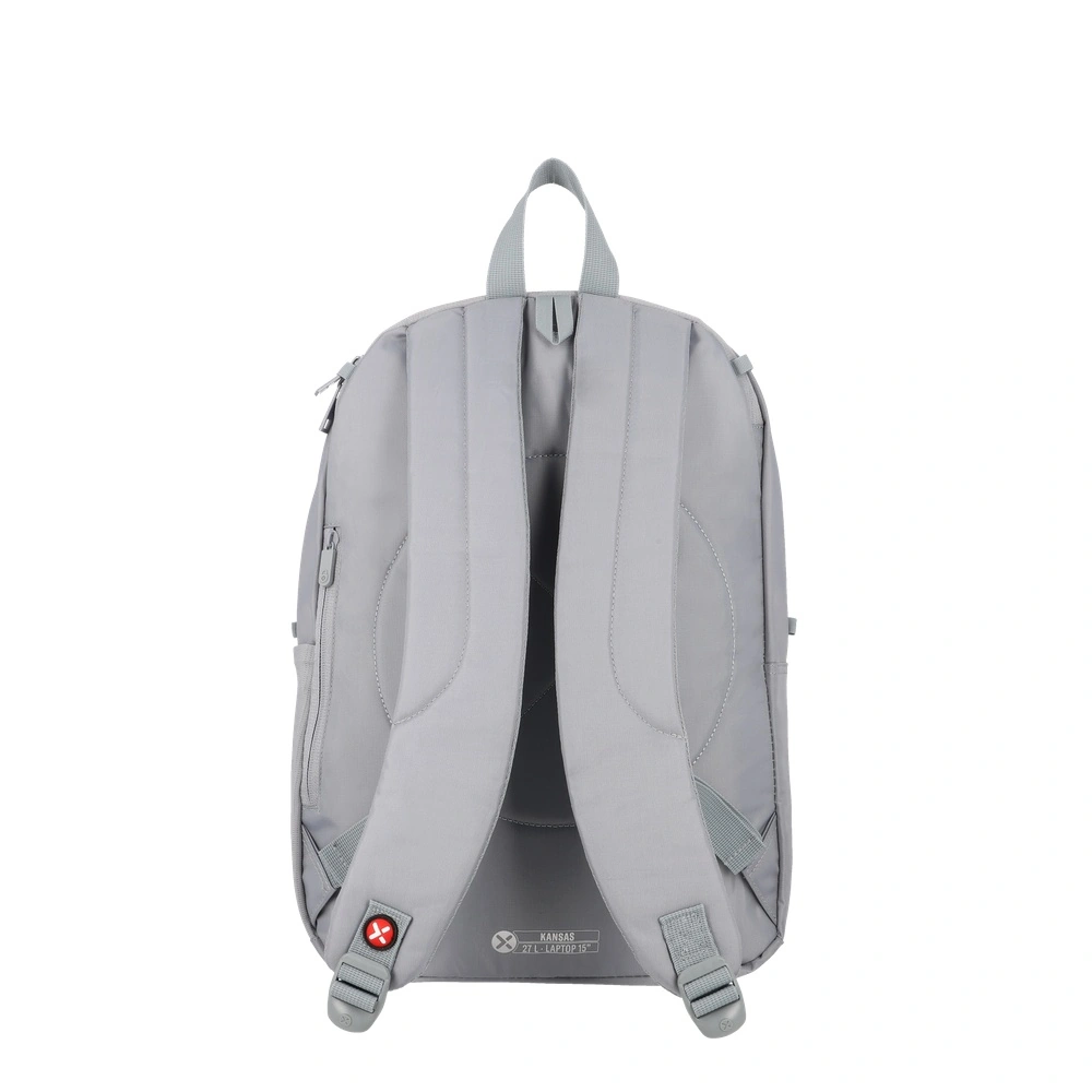 MOCHILA ESCOLAR XTREM KANSAS 6XT MAGNETIC GREY - 3