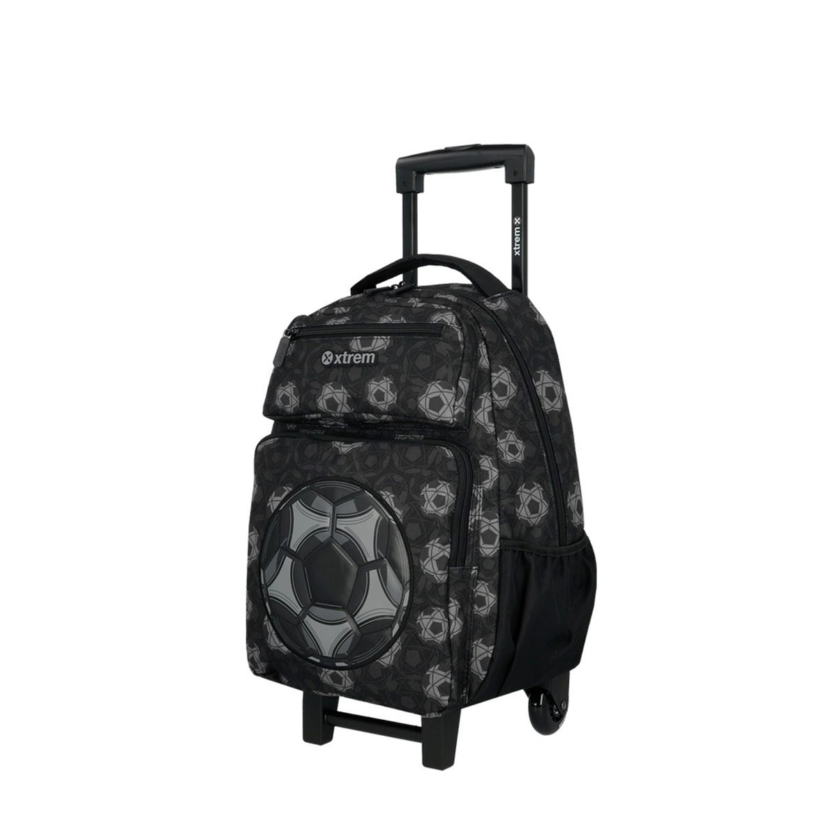 MALETA ESCOLAR CON RUEDAS XTREM RUNPACK 6XT BLACK FOOTBALL - 2