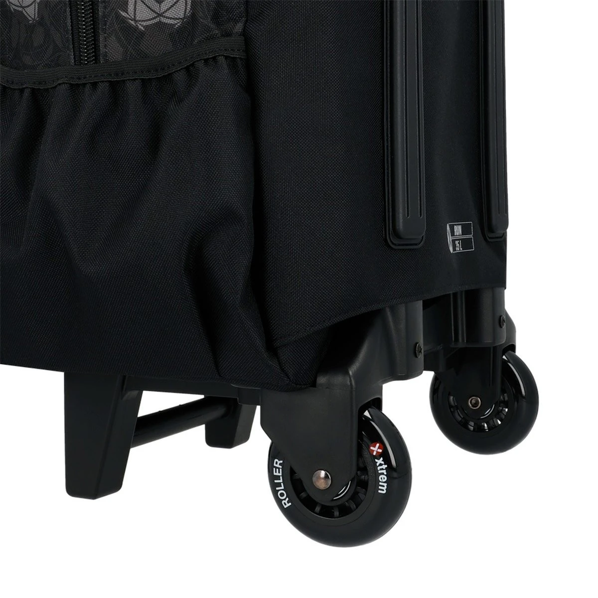 MALETA ESCOLAR CON RUEDAS XTREM RUNPACK 6XT BLACK FOOTBALL - 7