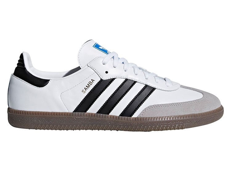 ZAPATILLAS HOMBRE ADIDAS URBANAS BLANCO SAMBA OG CUERO - 1