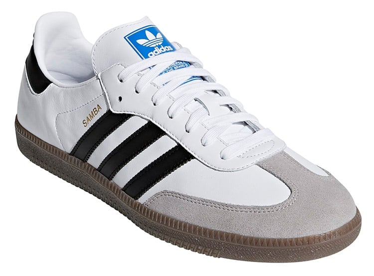 ZAPATILLAS HOMBRE ADIDAS URBANAS BLANCO SAMBA OG CUERO - 2