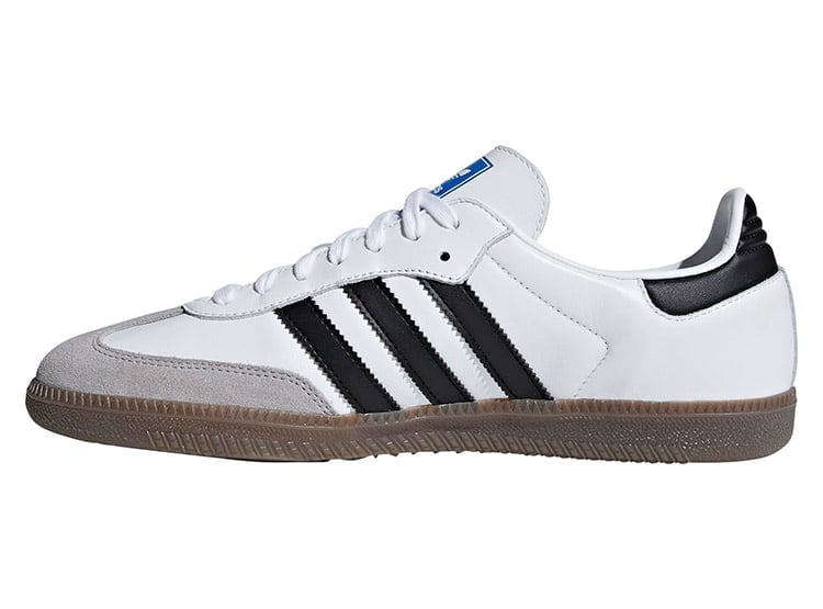 ZAPATILLAS HOMBRE ADIDAS URBANAS BLANCO SAMBA OG CUERO - 3
