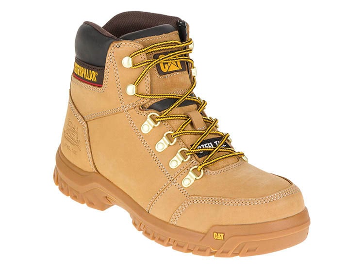 BOTINES HOMBRE CATERPILLAR CUERO AMARILLO DE P90801 - 2