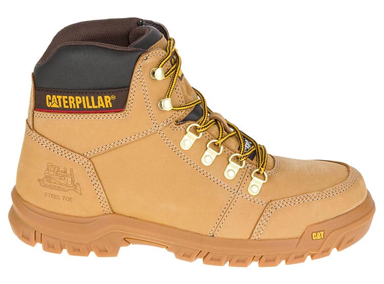 BOTINES HOMBRE CATERPILLAR CUERO AMARILLO DE P90801 - 1