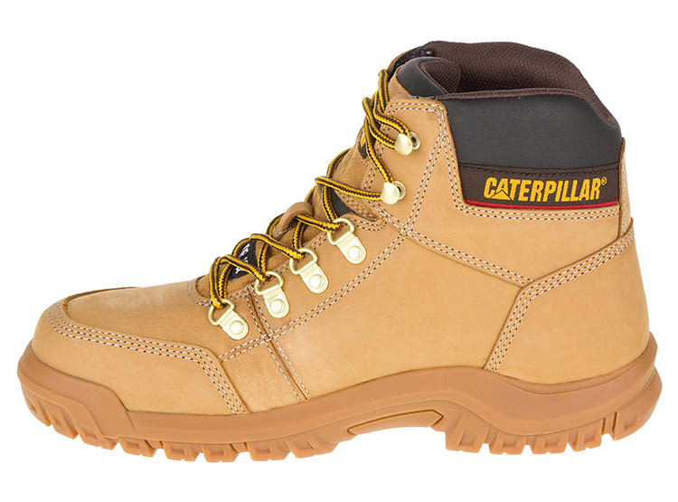 BOTINES HOMBRE CATERPILLAR CUERO AMARILLO DE P90801 - 3