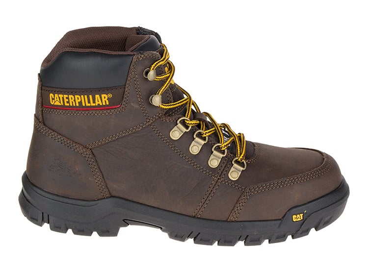 BOTINES HOMBRE CATERPILLAR CUERO MARRÓN DE P90803 - 1