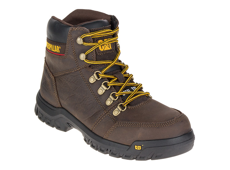 BOTINES HOMBRE CATERPILLAR CUERO MARRÓN DE P90803 - 2