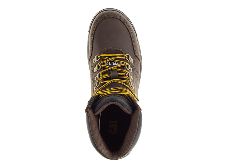 BOTINES HOMBRE CATERPILLAR CUERO MARRÓN DE P90803 - 4