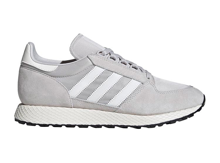 ZAPATILLAS HOMBRE ADIDAS URBANAS GRIS FOREST GROVE CUERO