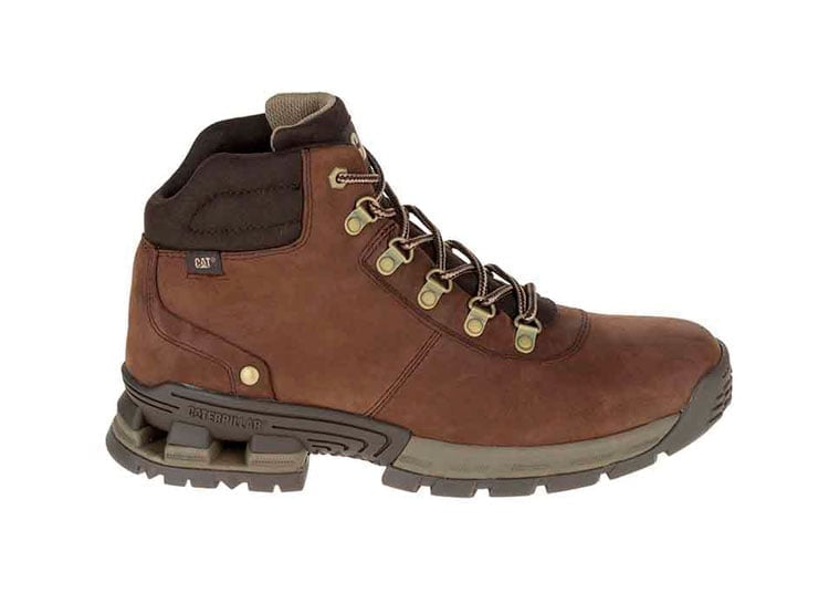 BOTINES HOMBRE CATERPILLAR MARRÓN CUERO NUBUCK JETTISON - 2