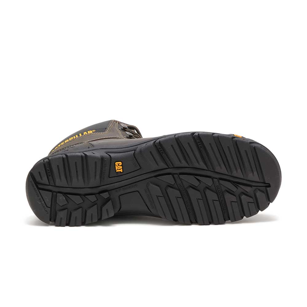 BOTINES HOMBRE CATERPILLAR CUERO GRANULADO GRIS OUTLINE ST P90802 - 6