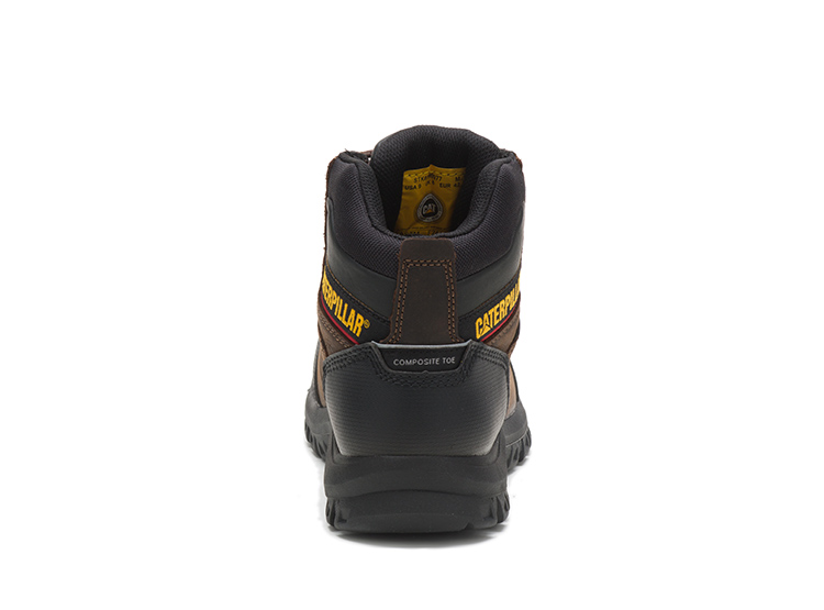 BOTINES MUJER CATERPILLAR MARRÓN RESORPTION CT WP - 4