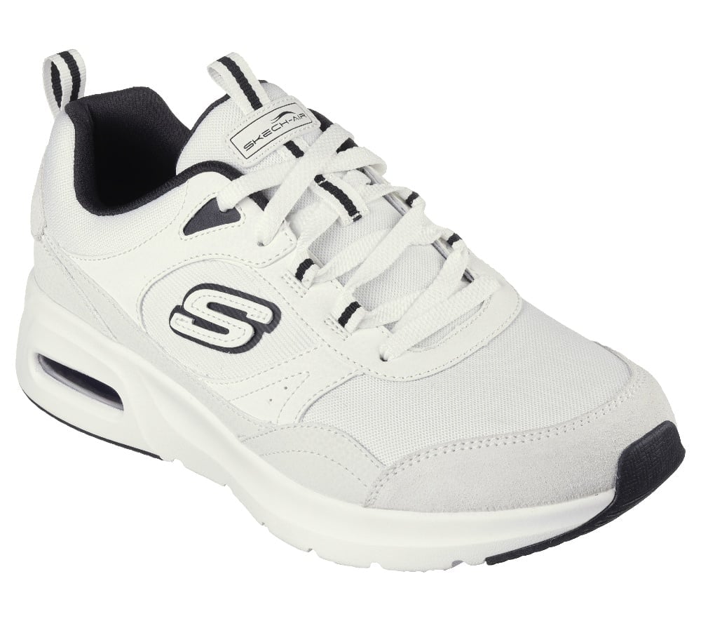 ZAPATILLAS HOMBRE SKECHERS URBANAS BLANCO SKECH-AIR COURT 232646-WBK