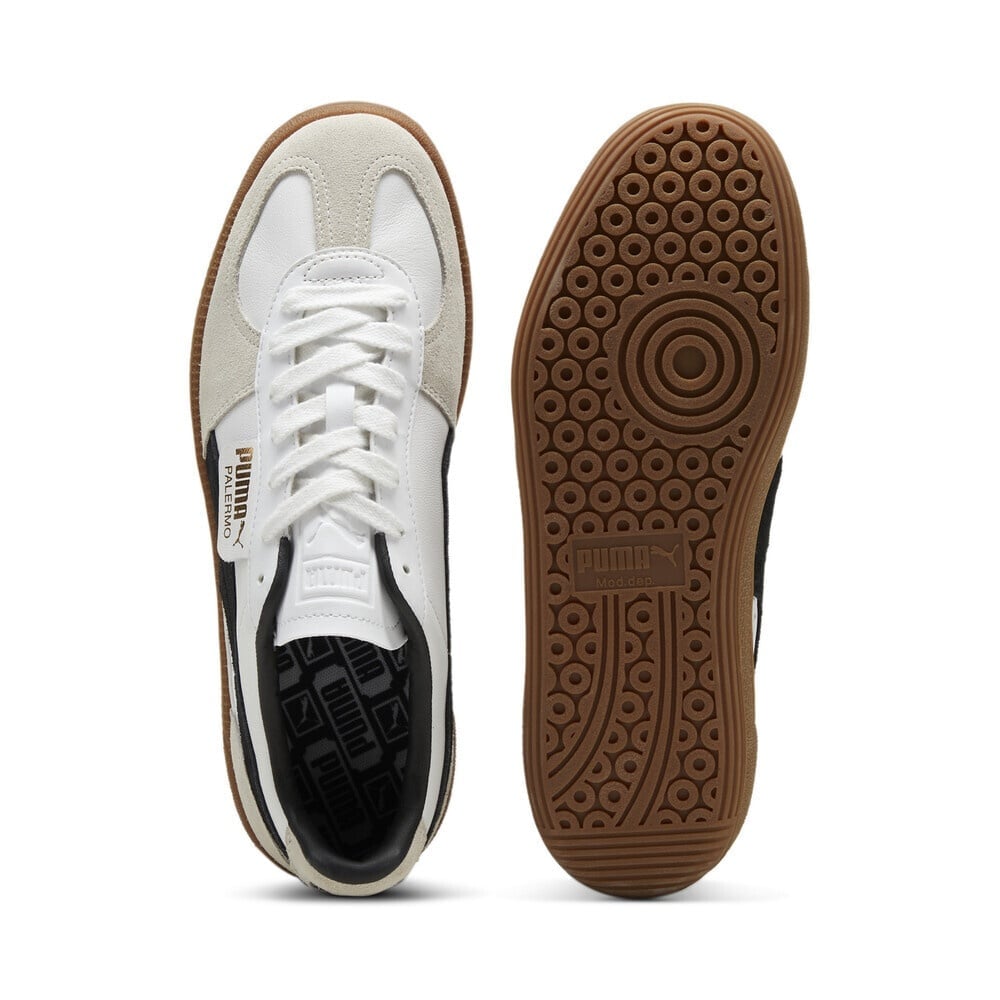 ZAPATILLAS HOMBRE PUMA URBANAS BLANCO PALERMO LTH CUERO - 5
