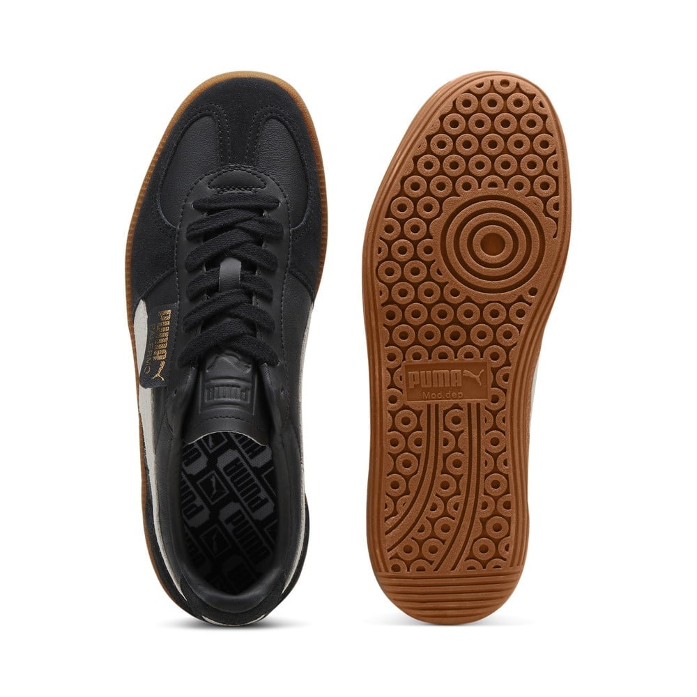 ZAPATILLAS HOMBRE PUMA URBANAS NEGRO PALERMO LTH CUERO - 5