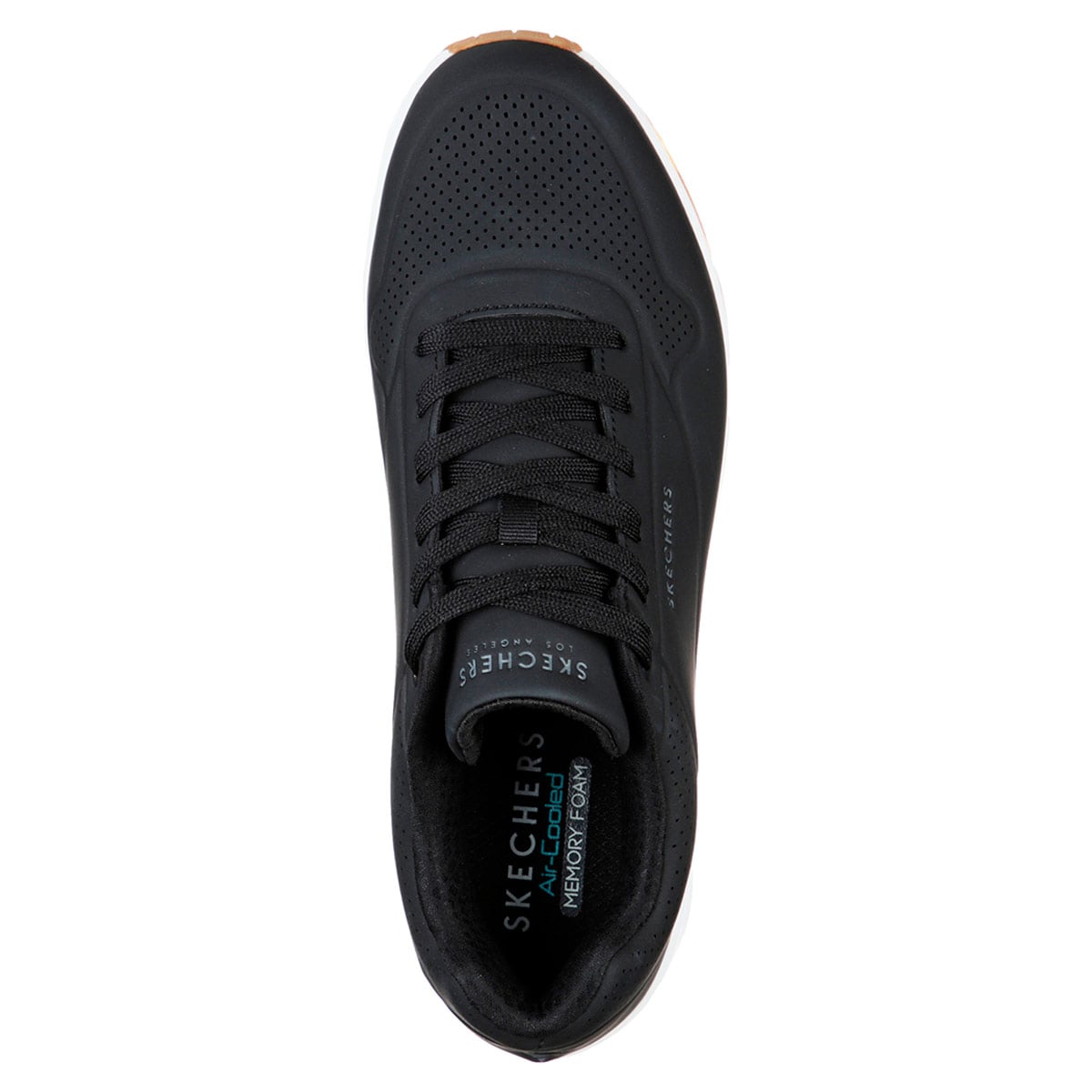 ZAPATILLAS HOMBRE SKECHERS URBANAS NEGRO UNO - 4