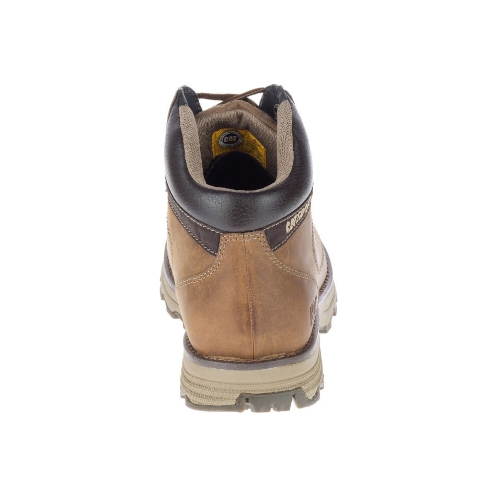BOTINES HOMBRE CATERPILLAR CUERO MARRÓN HIGHBURY - 4