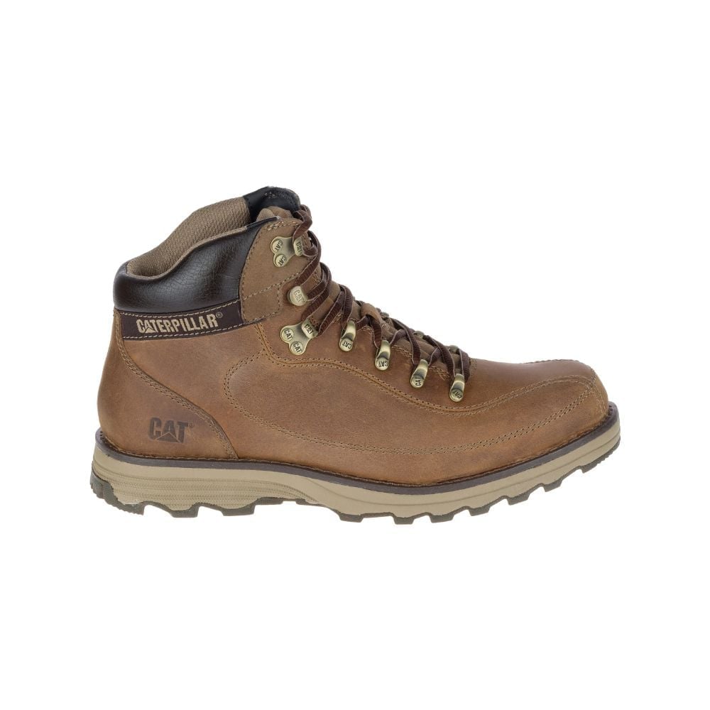 BOTINES HOMBRE CATERPILLAR CUERO MARRÓN HIGHBURY - 2