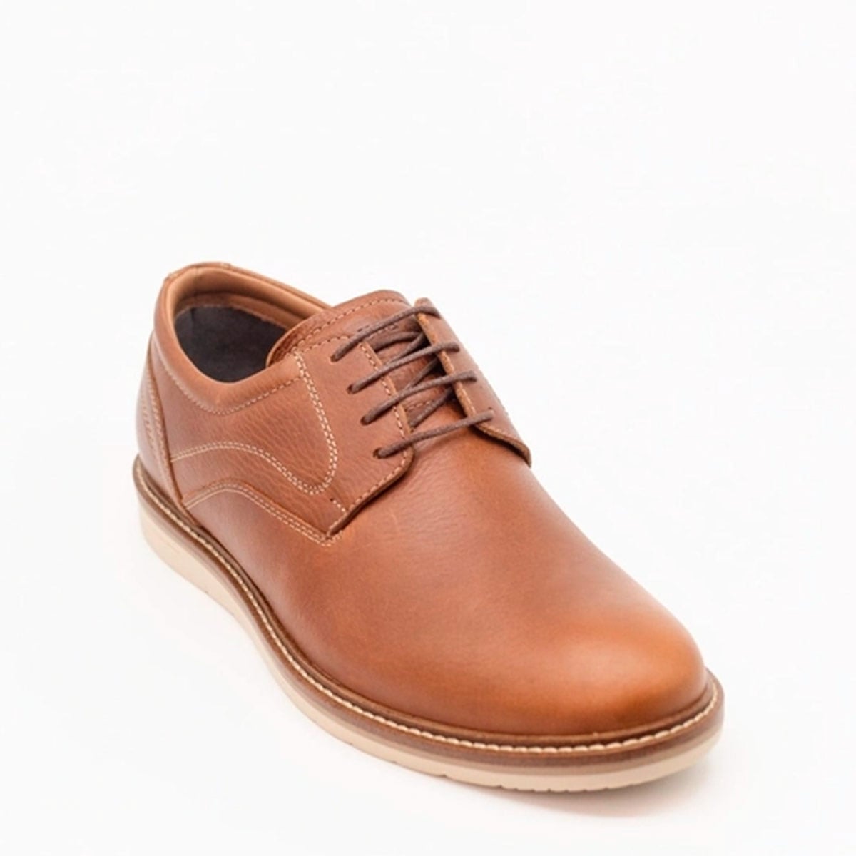 ZAPATILLAS HOMBRE DAUSS MARRÓN CUERO - 2