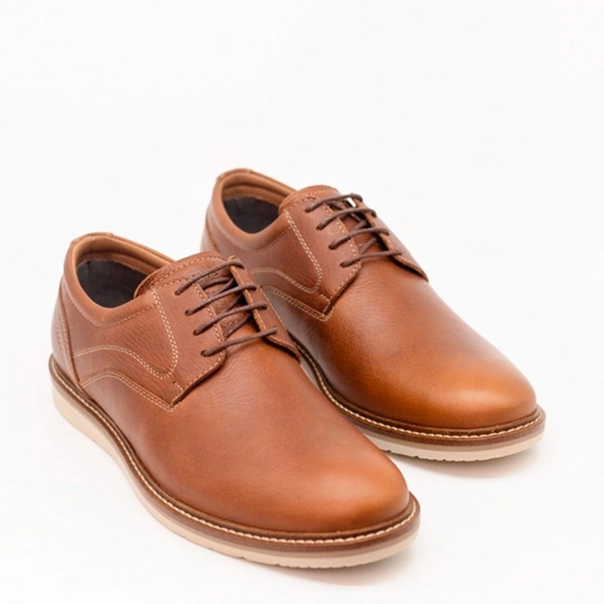 ZAPATILLAS HOMBRE DAUSS MARRÓN CUERO - 3