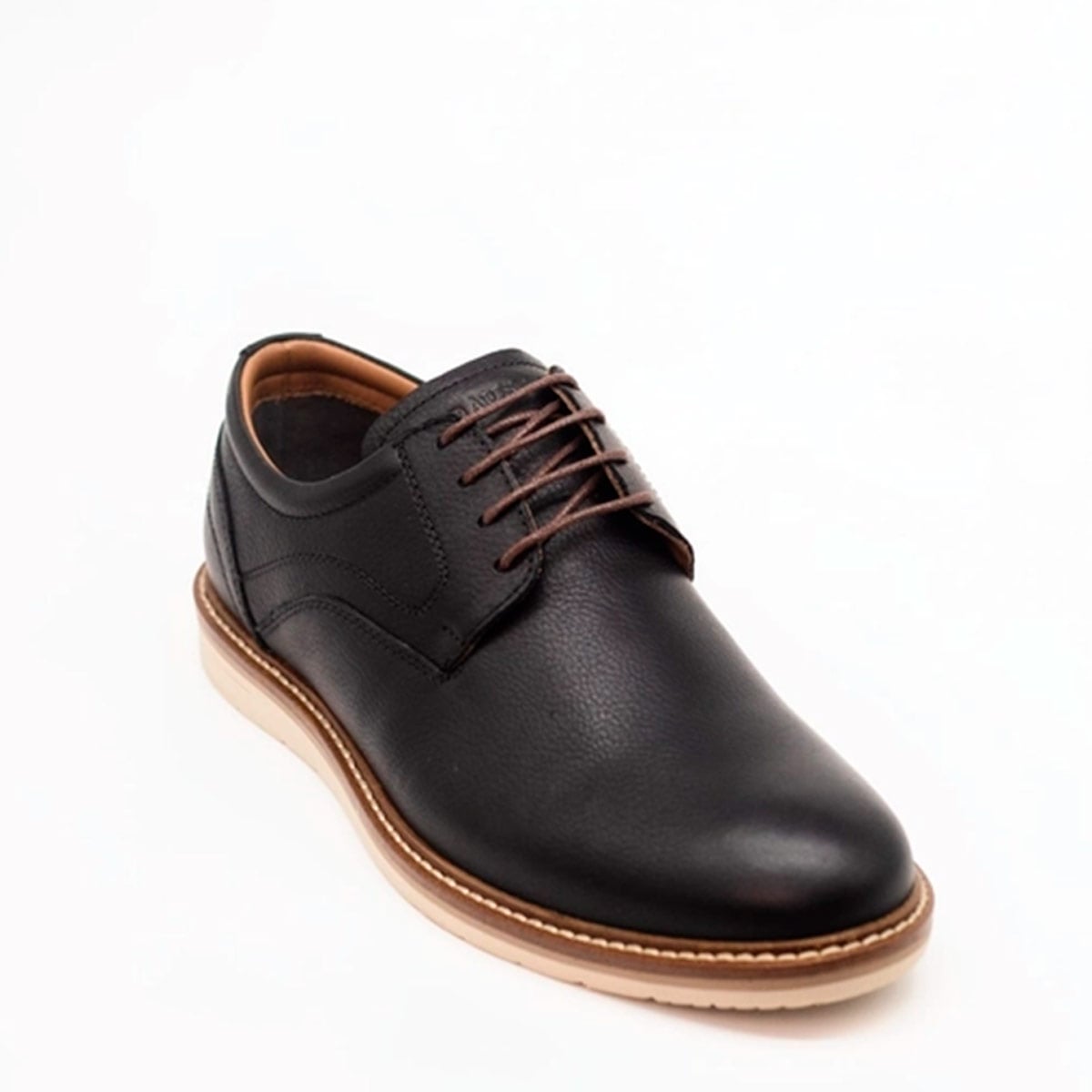ZAPATILLAS HOMBRE DAUSS DEPORTIVAS NEGRO 1502A CUERO - 2