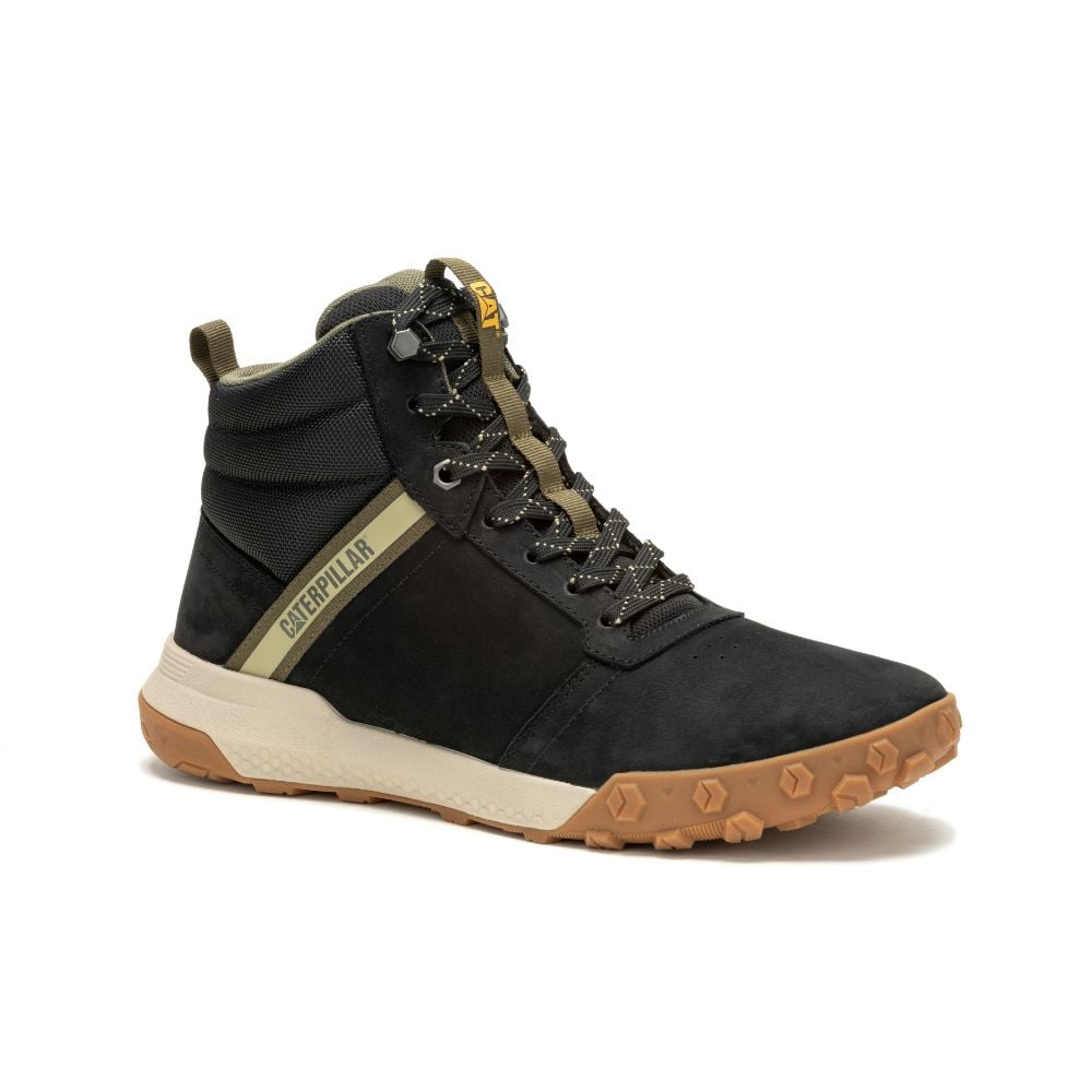 BOTINES HOMBRE CATERPILLAR NEGRO HEX CUSH MID - 1